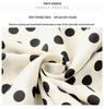 Women's Autumn 2024 Polka Dot Chiffon Blouse: Chic, Age-Reducing, Loose Fit French Top