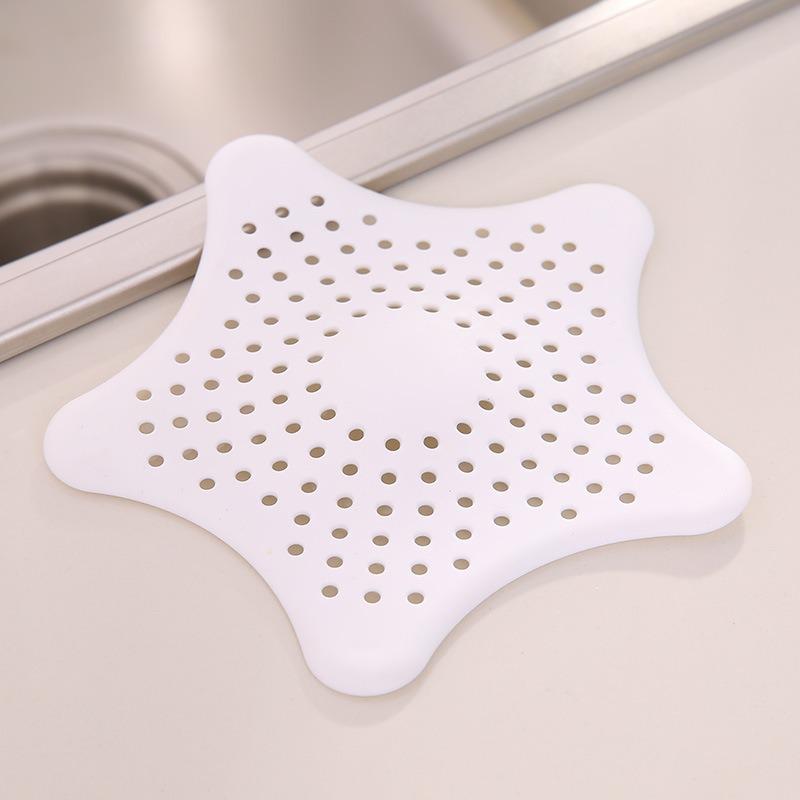 Anti-Clog Hair Filter Drain Cover for Sink and Bathroom Floor