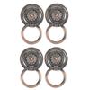 4Pcs Door     Antique Zinc Alloy Drawer Closet Cabinet Handles Hardware Fitting