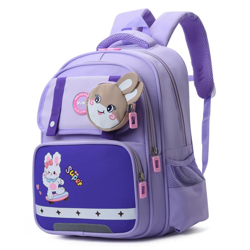Stylish Cartoon Animal School Backpack For Kids With Extra Lightweight Comfort