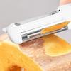 Set de Cuchillo Plegable para Fruta y Pelador Herramienta Múltiple Portátil con Hoja de Acero Inoxidable Rallador Abrebotellas Gadget Esencial Compacto para Frutas Verduras y