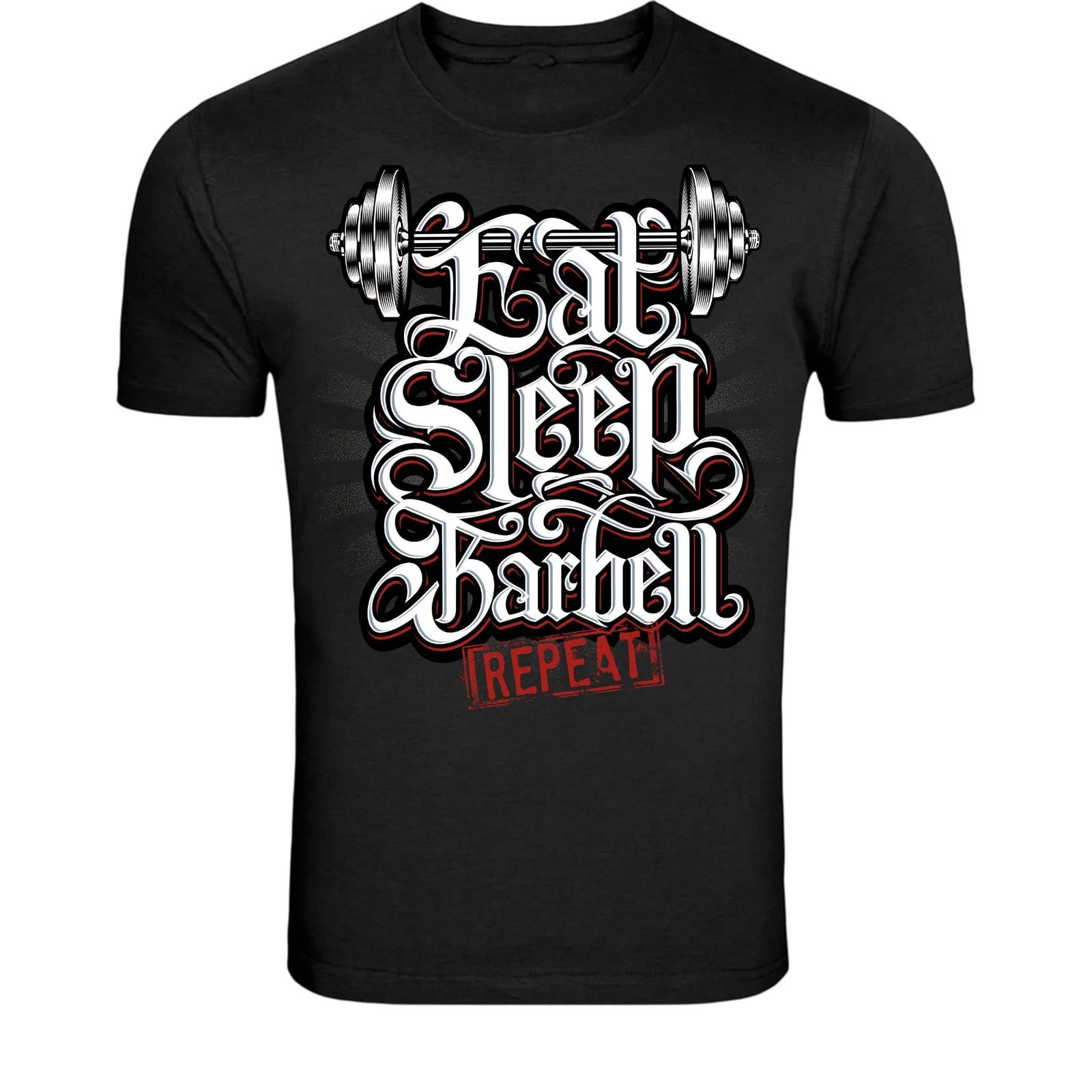 Eat Sleep Farm Repeat T-Shirt - Funny Farmer Lifestyle Graphic M