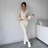 Available: Women's Casual 2-Piece Long-Sleeved Sweater and Skirt Set