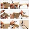 Leathercraft Lock Stitch Sewing Awl Thread Needles Stitch Leather Fabric Grocery O27 17 Dropshipping