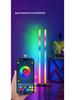 Sound-Activated LED Floor & Table Night Lamp for Living Room & Bedroom Decor, Splicing E-Sports Atmosphere Light