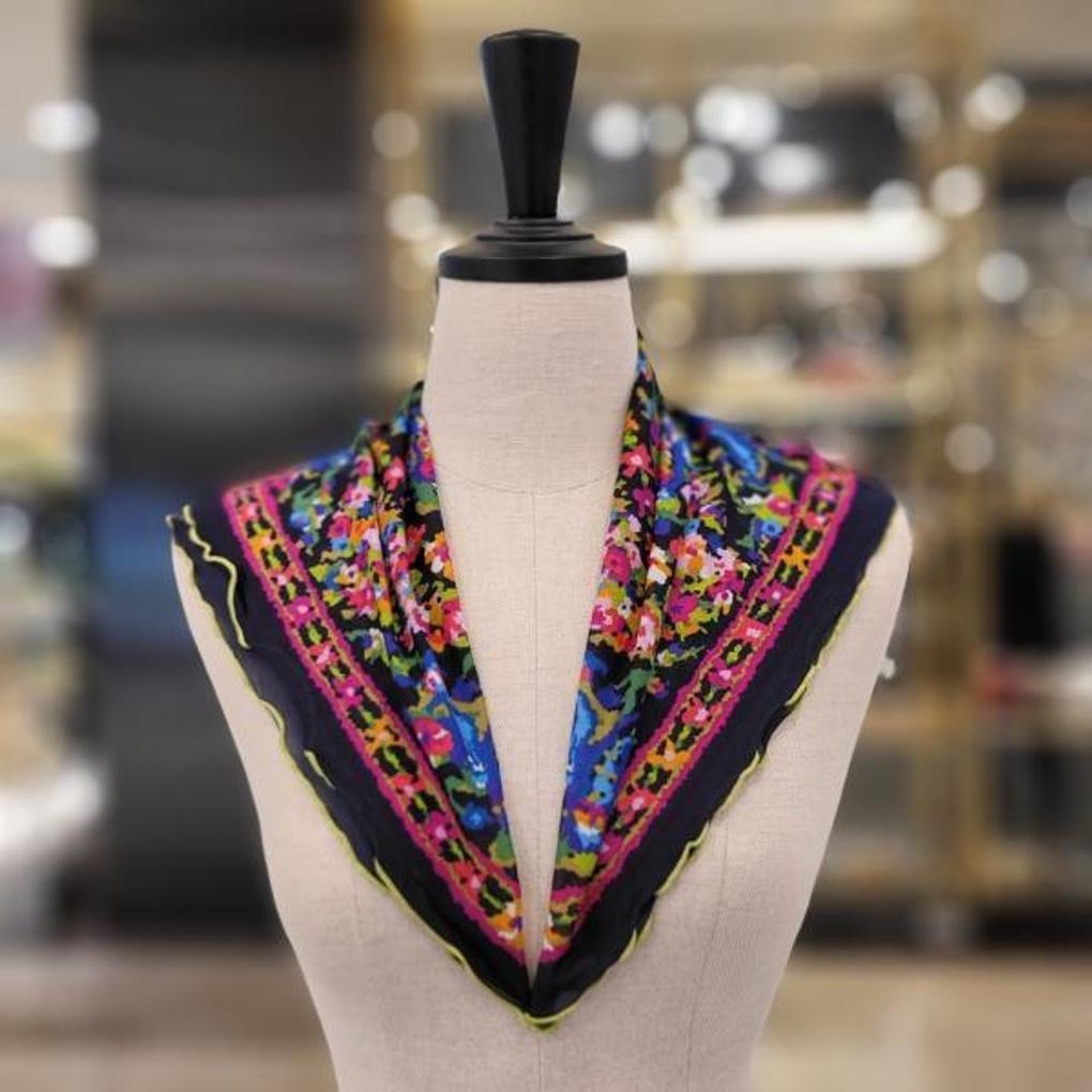 Asamyeon Petite Scarf E22S2CO106 ES Oil Painting