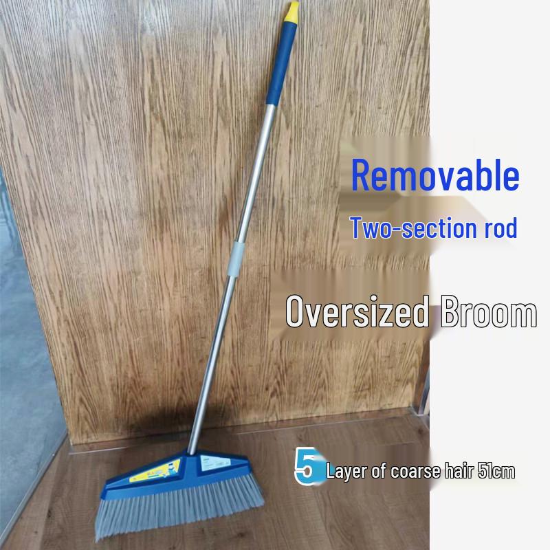 Large Outdoor Broom for Gardens, Courtyards, and Industrial Use