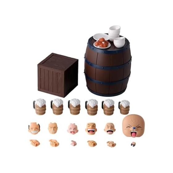 TAMASHII NATIONS S.H.Figuarts ONE PIECE Banquet Set -Straw Hat Pirates- PVC&ABS painted movable figure