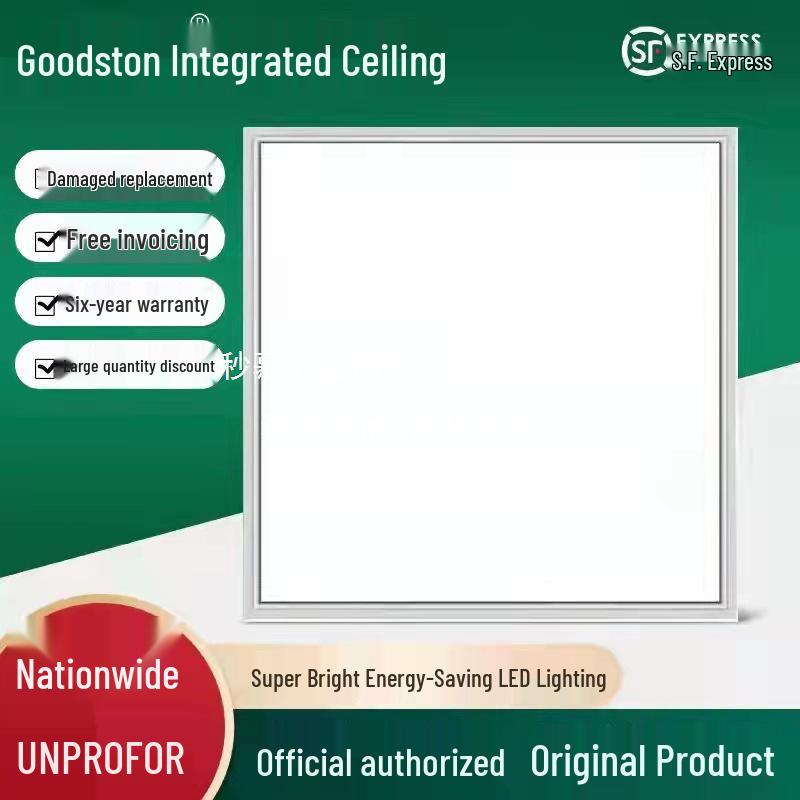 600x600 LED Recessed Ceiling Light Panel for Office