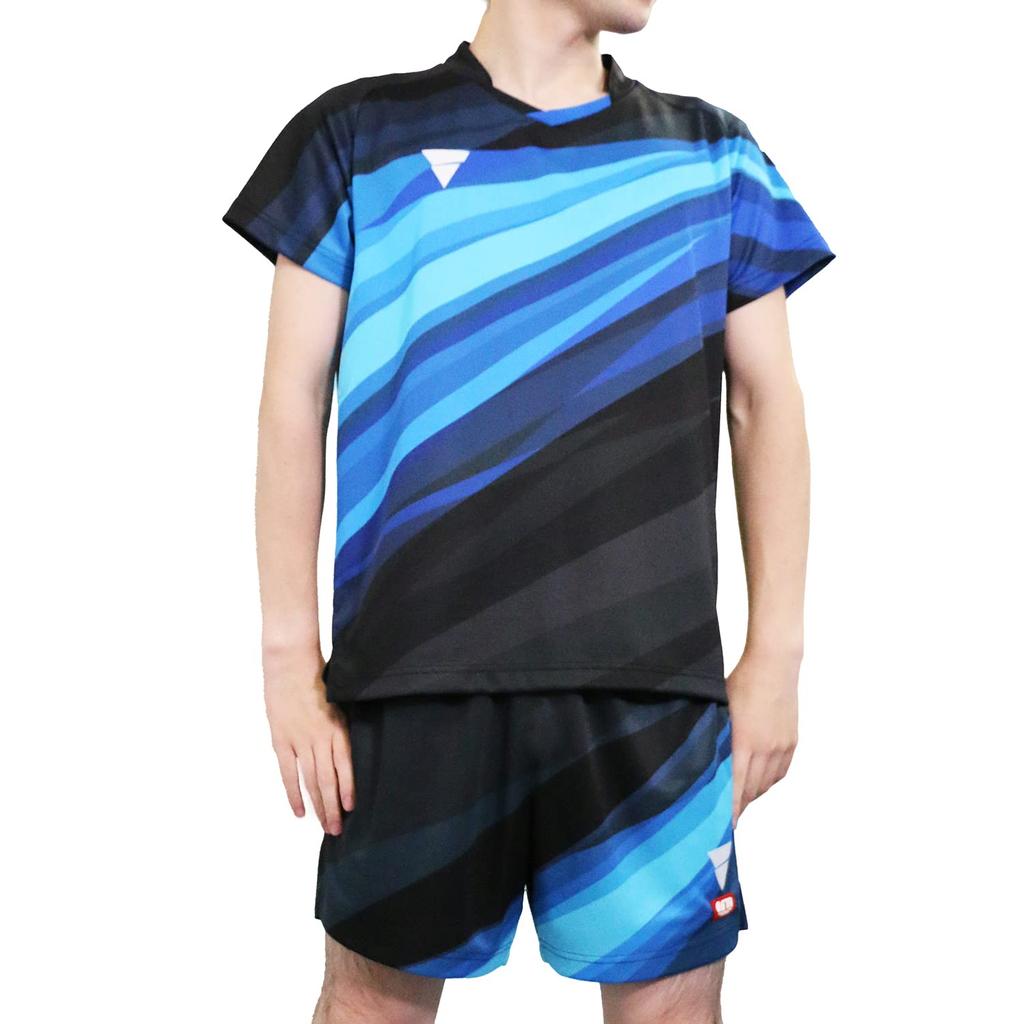 VICTAS Table Tennis Shirt V-OGS235 BK (Black) 2XS 512111