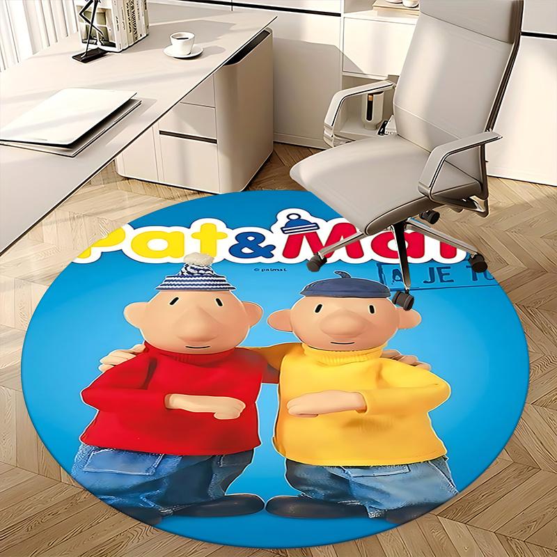 Tappeto per Sedia Pat & Mat - Tappeto Rotondo per Arredo Casa, Uso Ufficio, Camera da Letto