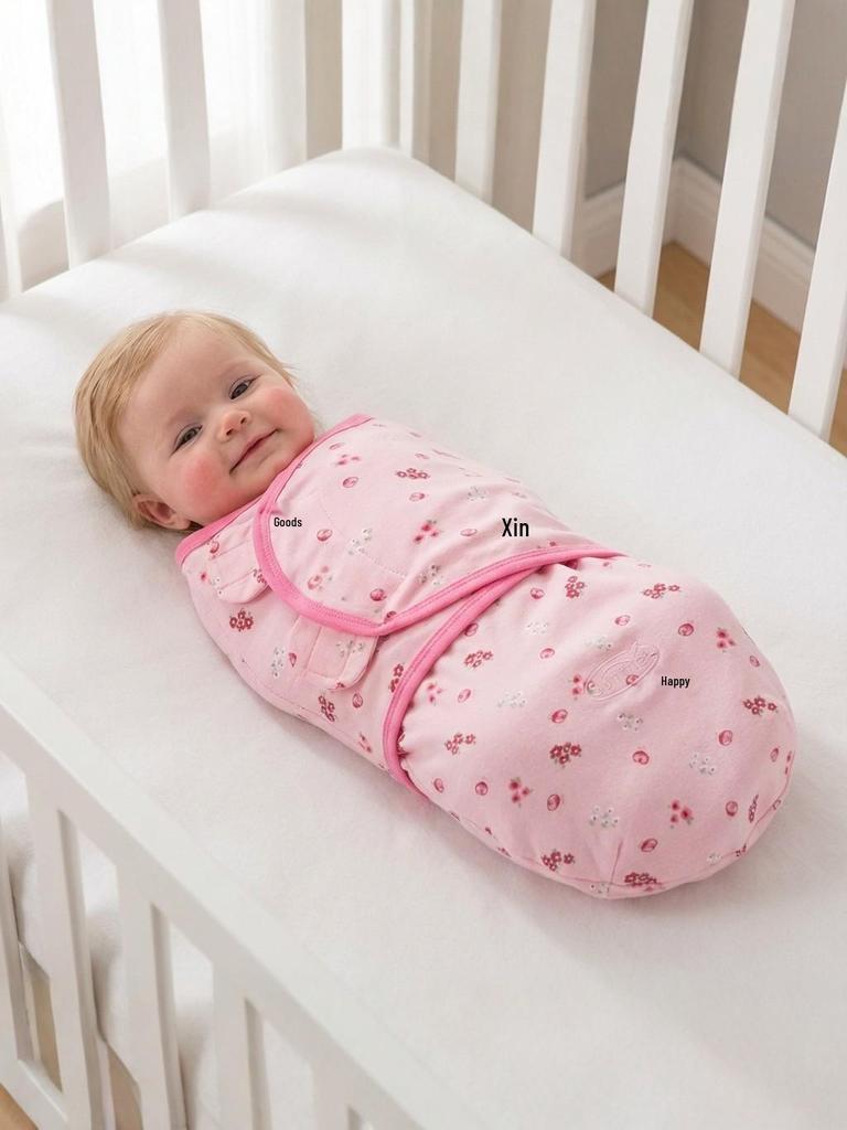 Newborn Pure Cotton Cartoon Swaddle & Sleeping Bag, Class A