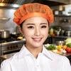 6Pcs Small Meshes Chefs Work Hat Breathable Professional Kitchen Cook Hat For Kitchen And Food Service