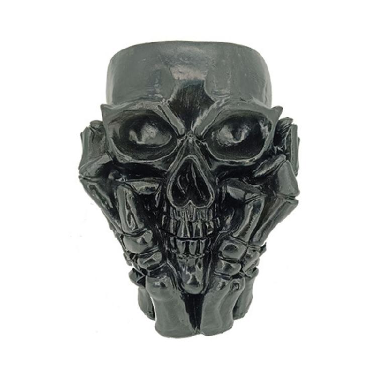 Resin Skull Planters Resin Skull Decorations Skull Head Flower Succulents Pots 1