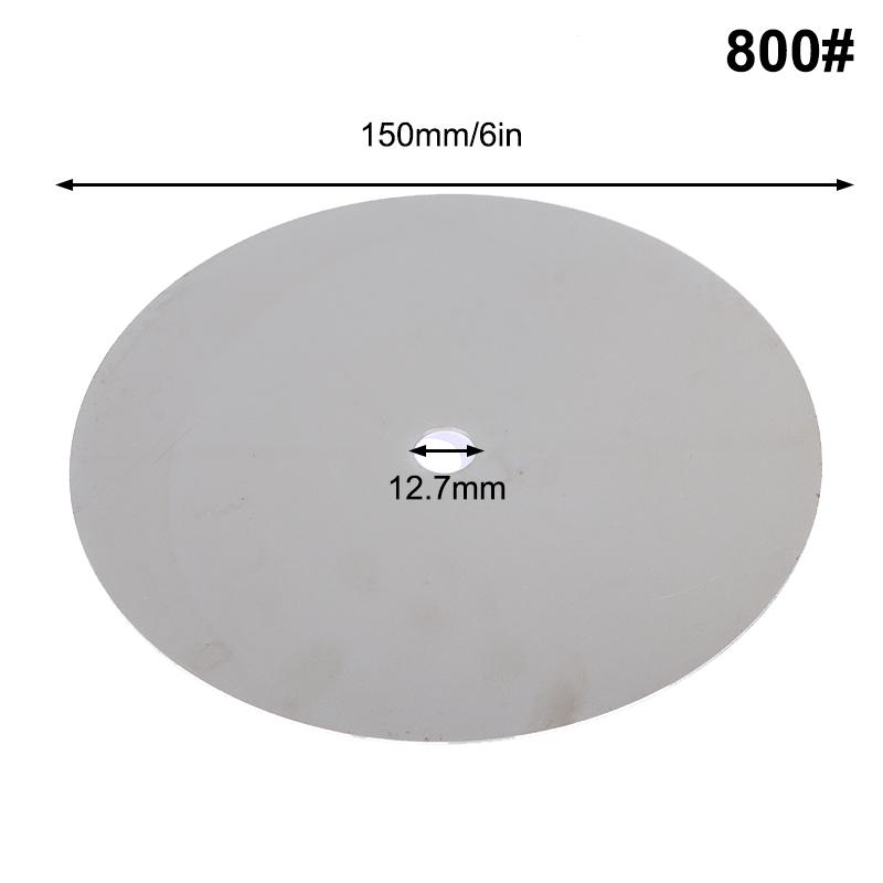 6inch Diameter Aluminum Master Lap Polishing Plate Holder Diamond Grinding Pad