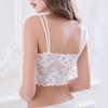 Fashion Sexy Sleeveless Vest Crochet Halter Lace Tank Tops Strappy Bralette Bra Cami Crop Top