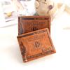 1Pc PU Fashion Bifold Card Purse Photo Holder Handbag US 100 Dollar Wallet Men's