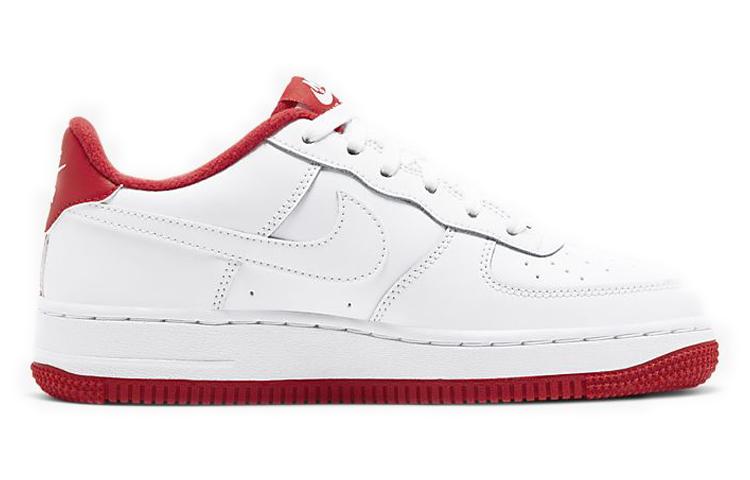 Nike Air Force 1 White University Red GS CD6915-101