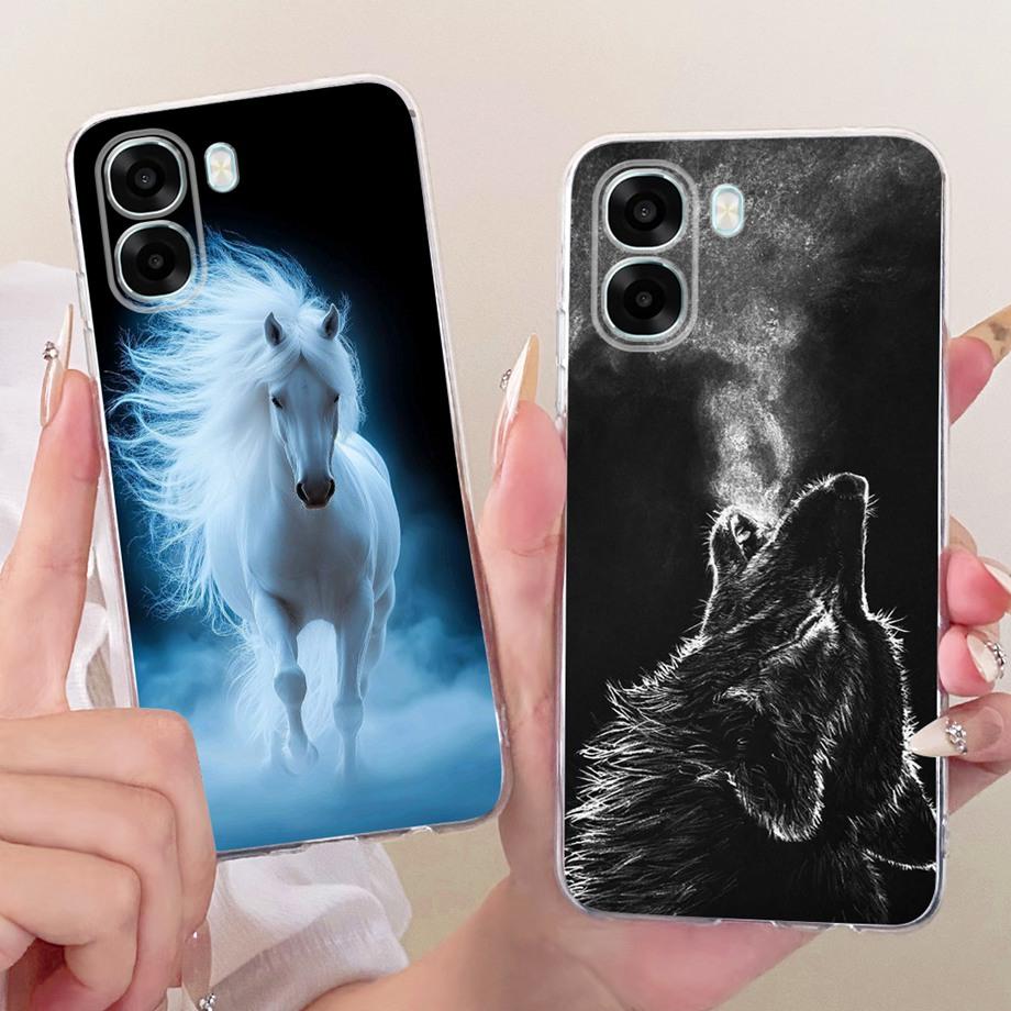 Cool Style Cartoon Fashion Phone Case For Oppo A6x A6s A6t A6 4G 5G / Oppo A6T Pro 4G Fundas Clear Soft Silicone Coque Cover
