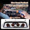 4 Emojis And 4 Gestures Middle Finger Car Light With Remote, Road Rage LED Sign For Car, Ideal Gifted Car Accessories, Fun Car Gadgets For Men And