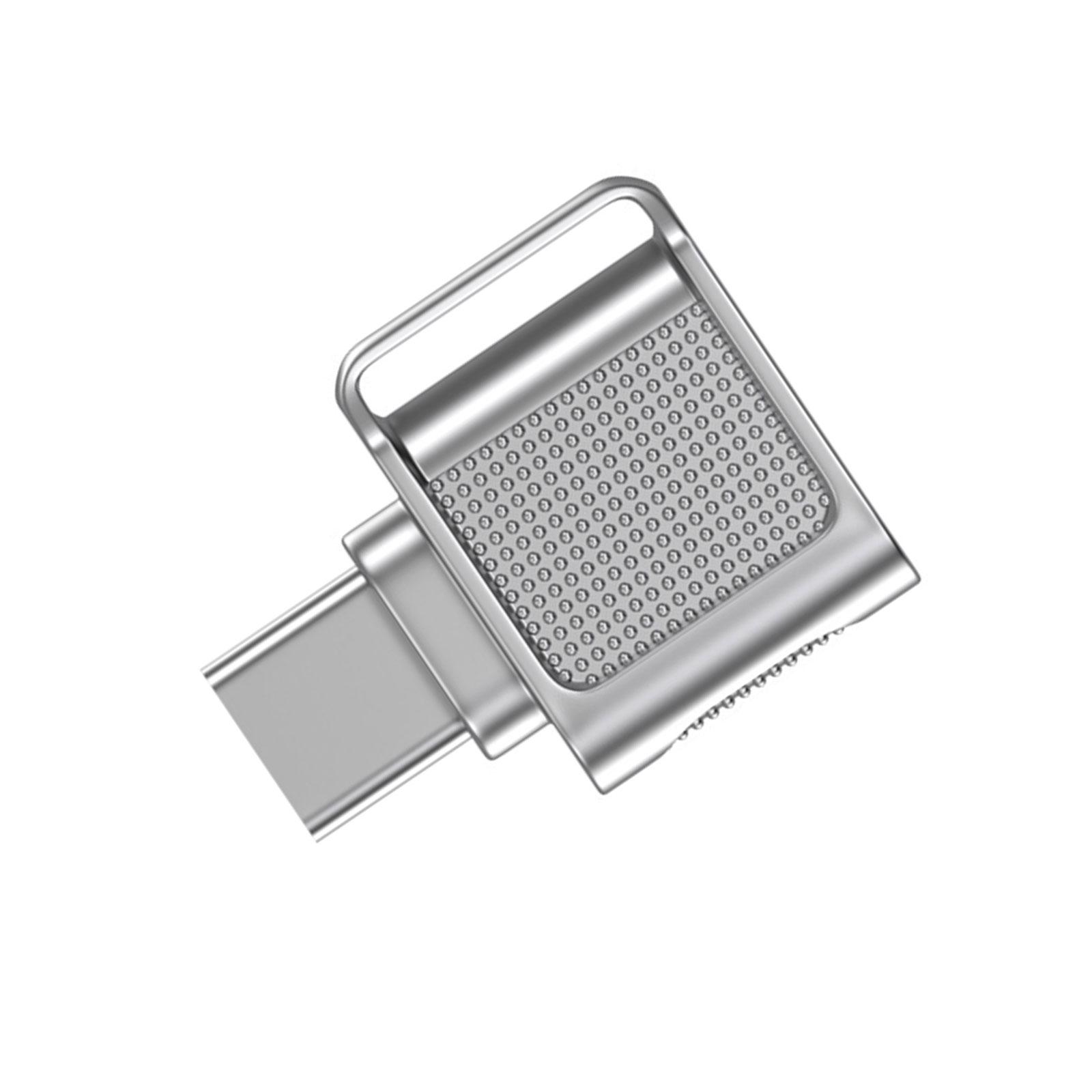 

Высокоскоростной USB3.0 Type C кардридер для карт TFs MicroSDs для смартфонов, планшетов, ПК, карт TFs серебряный