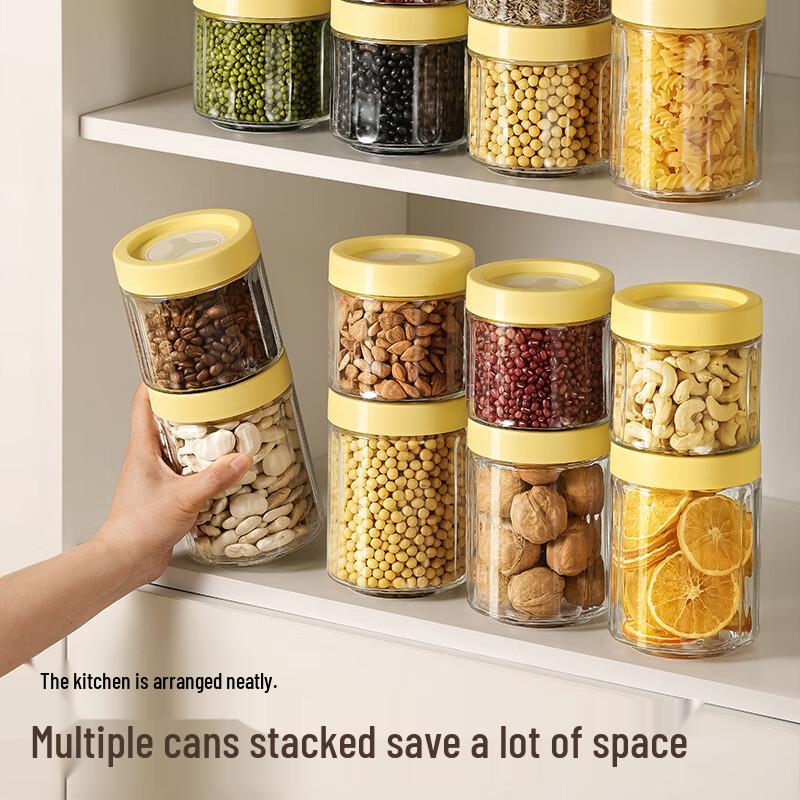 WQ Sealed Glass Food Storage Jar Medium - 700ml