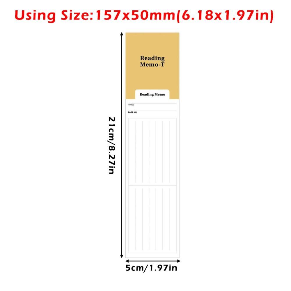 Daily Weekly Planner Note Paper Bookmark Type Note Pad New Memo Pads  Students
