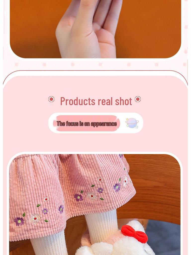 New Autumn/Winter Cartoon Kids' Cotton Slippers - Adorable Non-Slip Parent-Child Home Shoes
