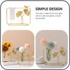 Decorative Items for Home, Gift Items for Home Decor,Propagation Station Test Tube Flower Vase with Metal Frame Test Tube Glass Item   (Set of 20)