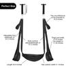 Upgraded Door Hanging Sex Swing Sex Toys Soft Slings Sex Furniture Fetish Bandage Restraints Adult Sex Swing SM Games