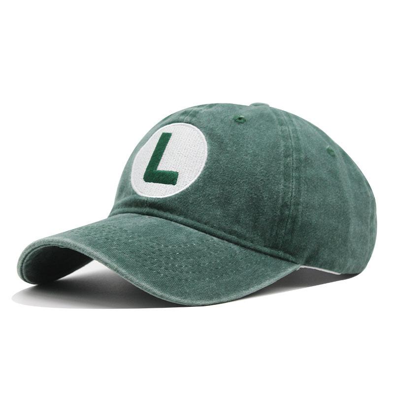 Men's and women's embroidered cartoon baseball caps, casual outdoor travel duckbill caps