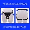Adjustable Strap On Dildo Harness Double Hole Pegging Harness Leather Soft Ring Belt Leather  Briefs