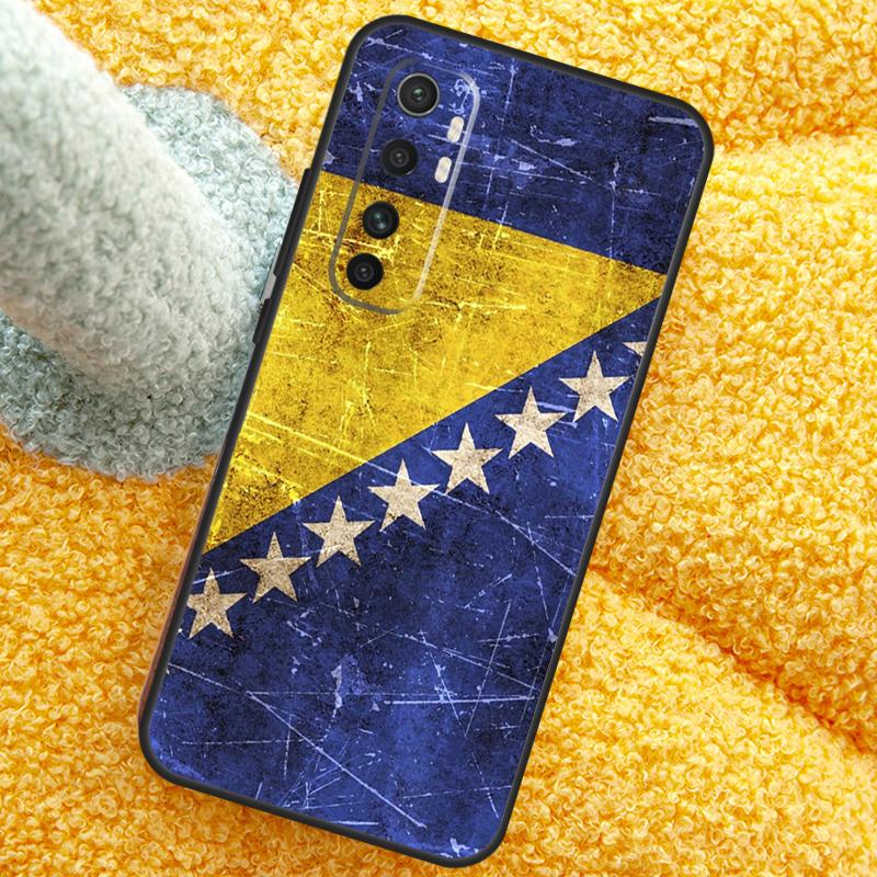 Bosnia Flag Case For Xiaomi 15 Ultra 14 13T 14T 15T 17 Pro Max  Cover For POCO X7 Pro X5 X6 F5 F6 F7 F8