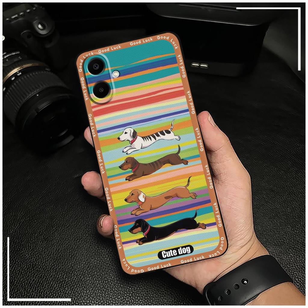 TPU Silicone Phone Case For Samsung Galaxy A06/SM-A065F/M Cute Shockproof Full Wrap Waterproof Phone Pouch Back Cover