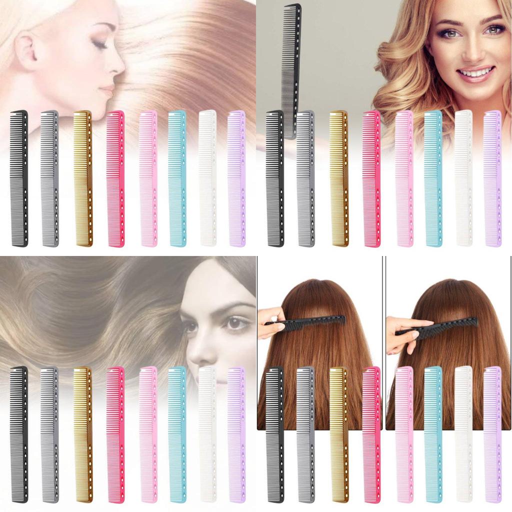 Versatile Professional Hair Stylist Cutting Comb Dual-ended Fine And Coarse Teeth For Salon Use