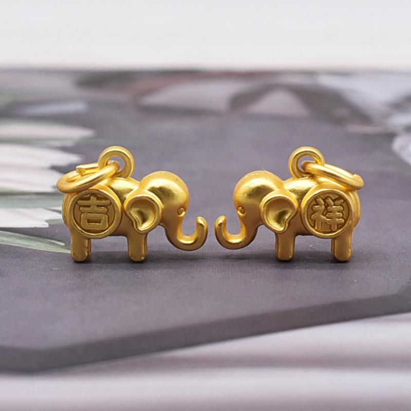 Elephant Metal Pendant Fashion Diy Earrings Bracelet Necklaces Pendants Accessories