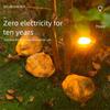 Auto on/Off LED Solar Light Cobblestone Shaped Solar Lawn Lamp Outdoor Pebble Lamp  Lawn