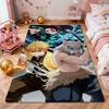 Demon Slayer Swordsmen Trio Patterned Rug Durable Easyclean Carpet For Bedroom Study Home Party Decor Birthday Gift