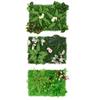 Green Artificial Plants Wall Carpet Decor Artificial Green Wall for Backyard