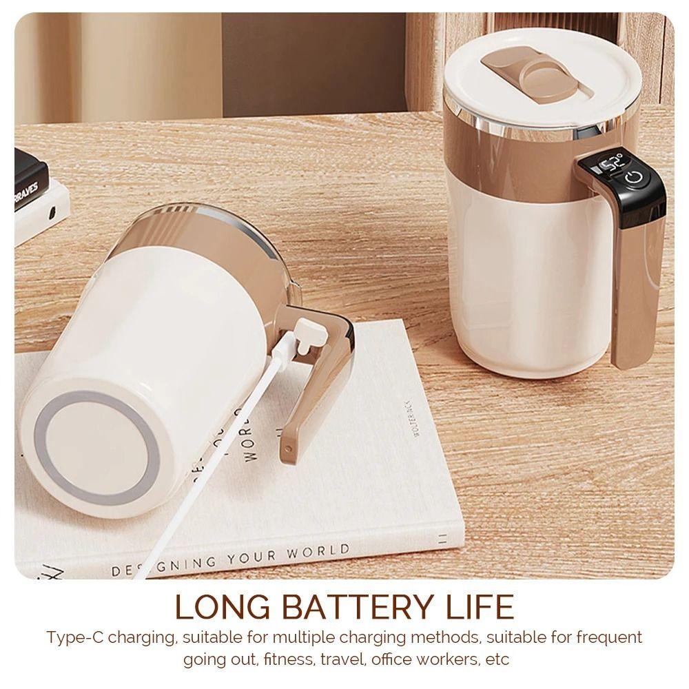ABS Mixing Cup 400ML Self Stirring Mug New Coffee Cup  Coffee