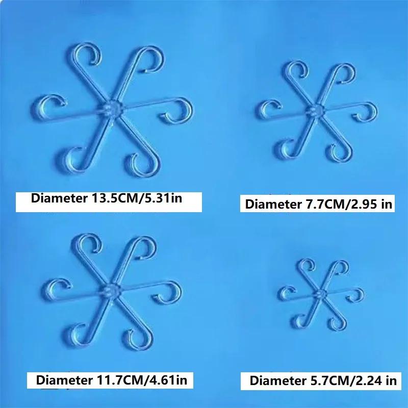 

4PCS Plant Support Pole Anti-Toppling Fixator Folding Flower Branch Gatherer Garden Accessories