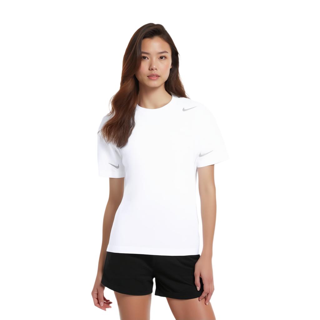 Nike Drop Shoulder Sleeve T Shirt Women's White DA3190-100