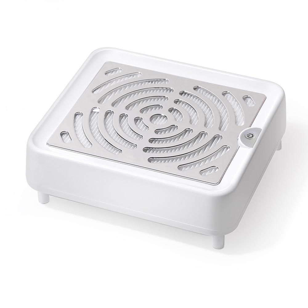 

Профессиональный пылесборник для маникюра Вытяжной вентилятор для маникюра Пылепоглотитель для маникюра со съемным фильтром EU серебряный