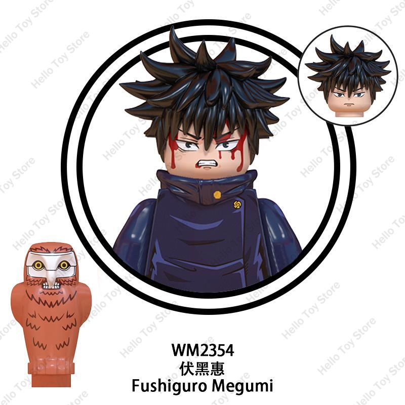 Jujutsu Kaisen Hot Anime Mini Acion Figures Satoru Gojo Model Classic Cartoon Building Blocks Itadori Yuji Dolls Bricks Toy Gift