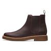 Artisan Series Leather British Style Slip-On Fashion Mid-Calf Chelsea Boots Men Boots Brown 261749307