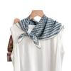 111% Mulberry Silk Scarf Women's Spring and Autumn Thin Versatile Fashion Double Crepe Silk Square Scarf High-end Sunscreen Headscarf