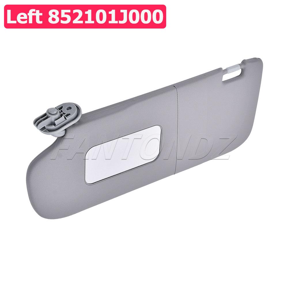 Car Sun Visor Replacement For Hyundai I20 2008-2018 With Makeup Mirror 852201J000 852101J000 Interior Sunshade Left Or Right