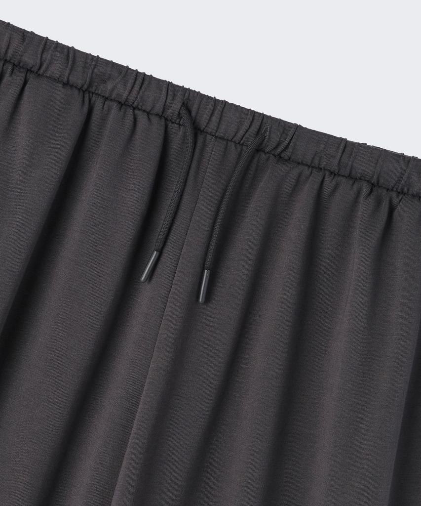 MUSINSA STANDARD WOMAN [Uv Protection] Women'S Cooling Jersey Wide Pants [Dark Grey]