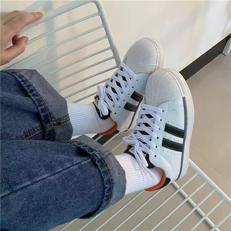 

Туфли в студенческом стиле с разноцветными панцирями Ulzzang, повседневные спортивные туфли на плоской подошве, женские туфли 40