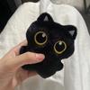 10cm Cute Black Cat Plush Toy Doll Small Pendant Pillow Soft Black Cat Plush Toy Doll Boy and Girl Birthday Gifts